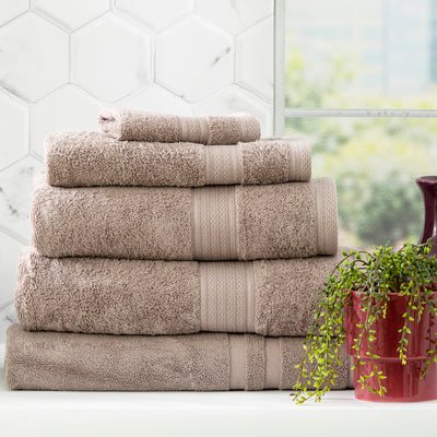 Stella Bamboo Towels Pewter