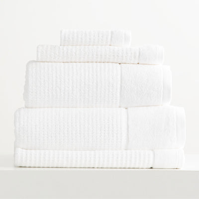 Cambridge Waffle Towels Snow