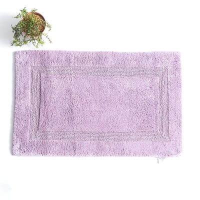 Bath Mat Soho Cotton Reversible in Lilac