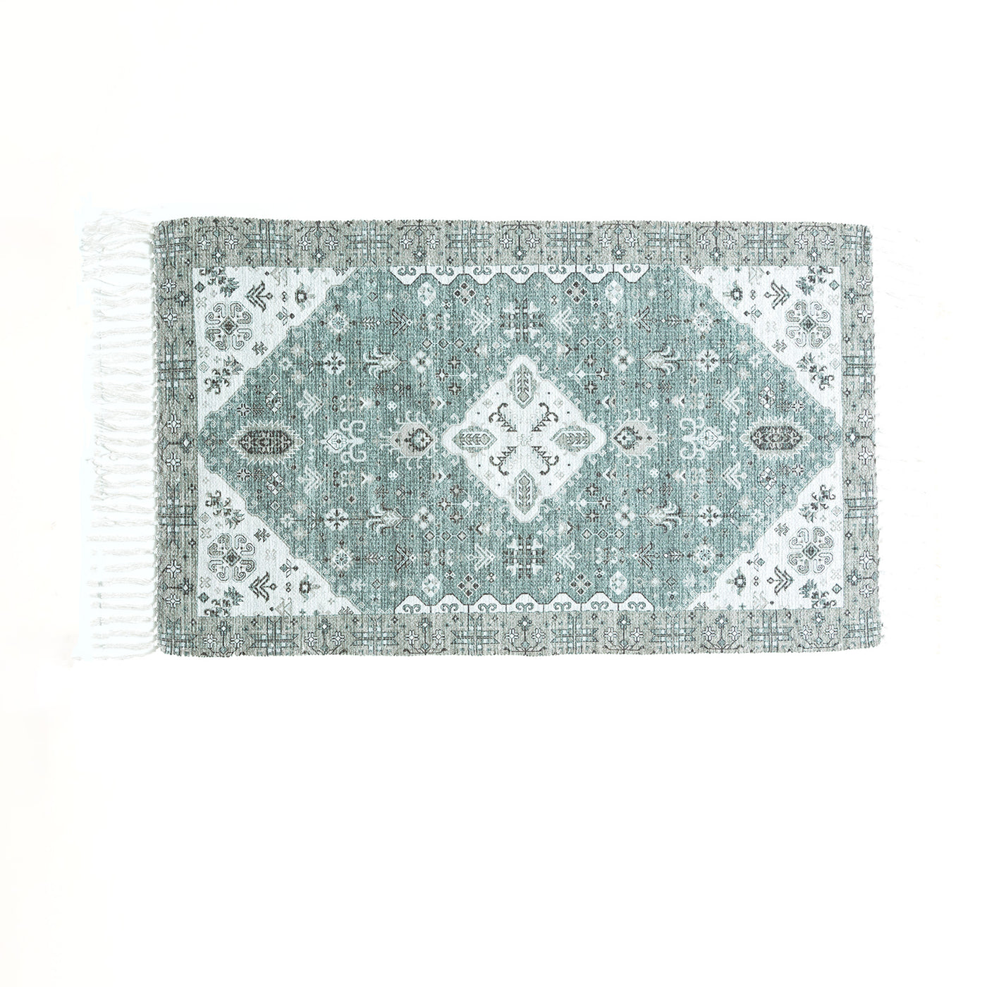 Karabakh Mat - Vintage Washed Hand Woven Rug