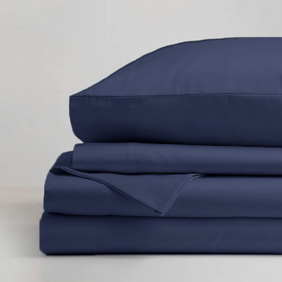 1500 Thread Count Premium Cotton Blend Sheet Set Indigo