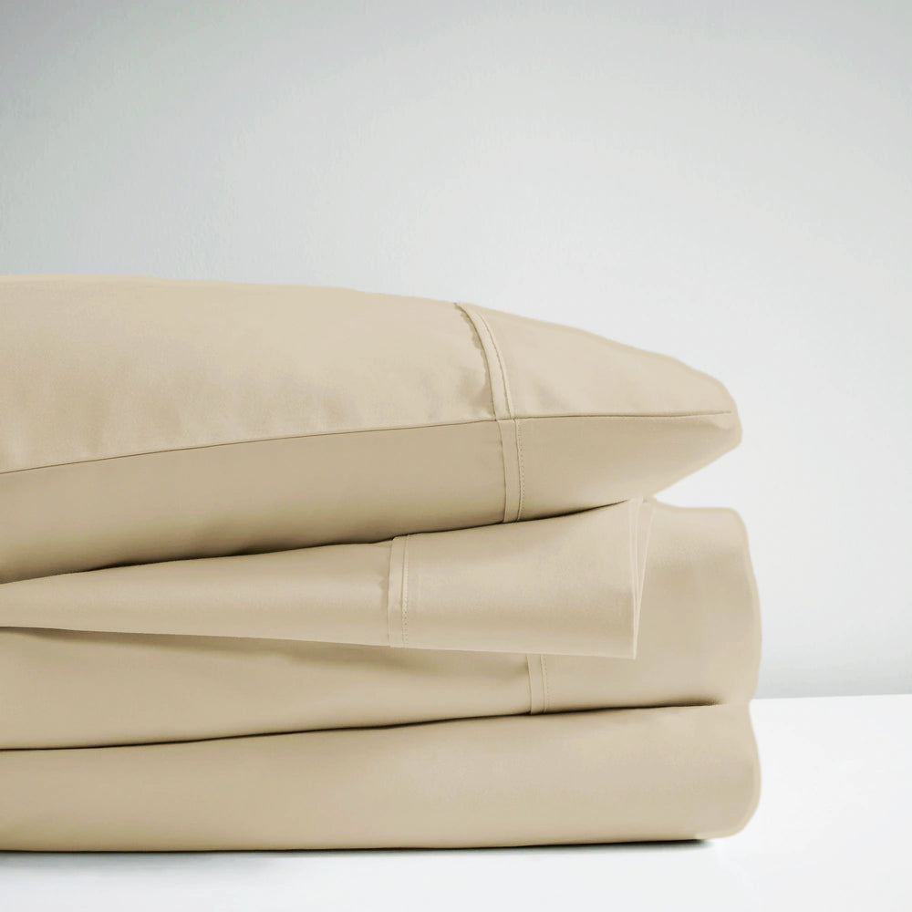 700 TC Tencel Lyocell Fibre Cotton Sheet Set Bone