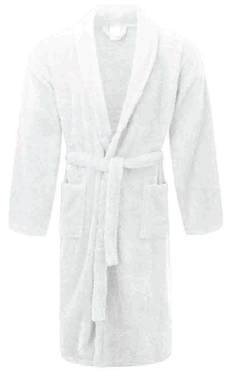 Chalet Robe Quick Dry Terry Cotton White