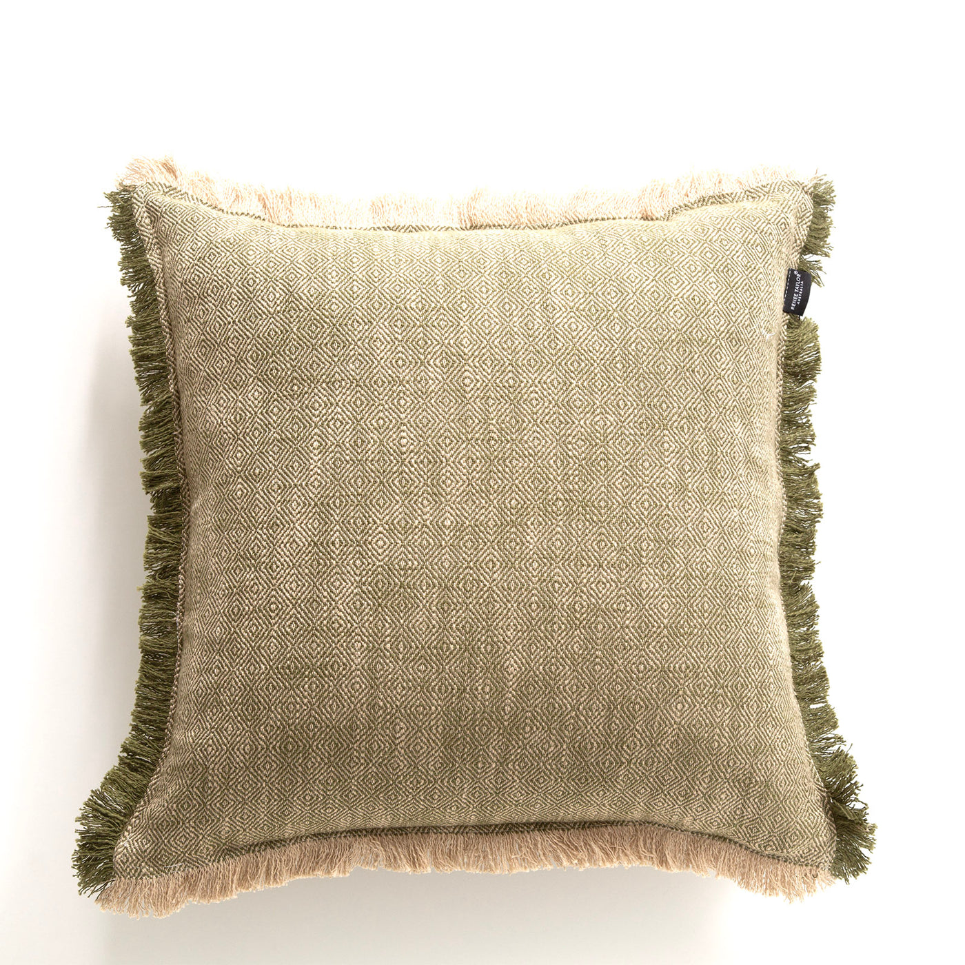 Franco Cotton Cushion 50 x 50 cms Olive