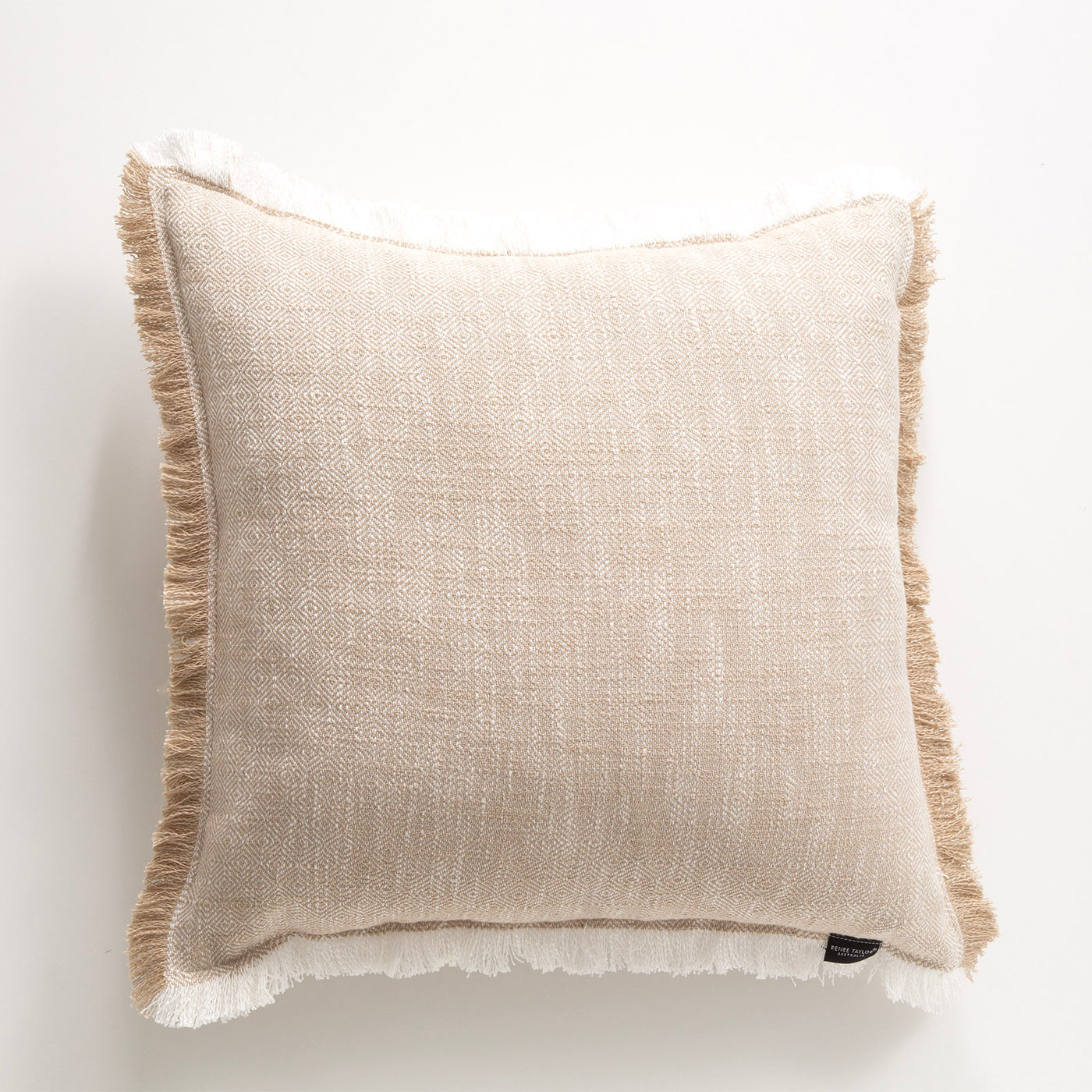 Franco Cotton Cushion 50 x 50 cms Natural