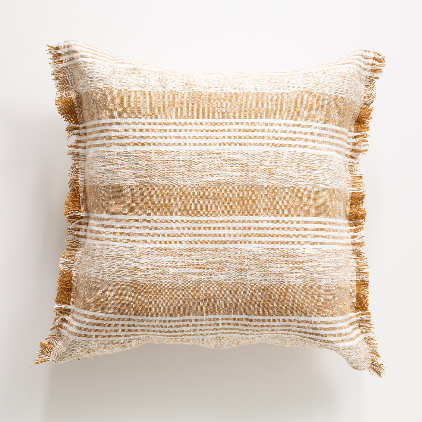 Kent Stripe Cushion 50 x 50 Cms Gold