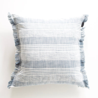 Kent Stripe Cushion 50 x 50 Cms Ocean