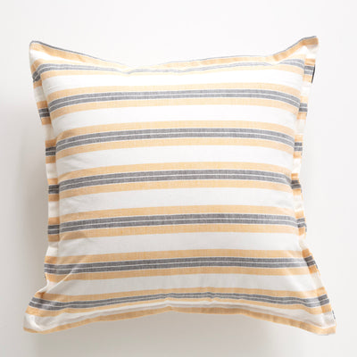 Marina Stripe Cushion 50 x 50cms Gold