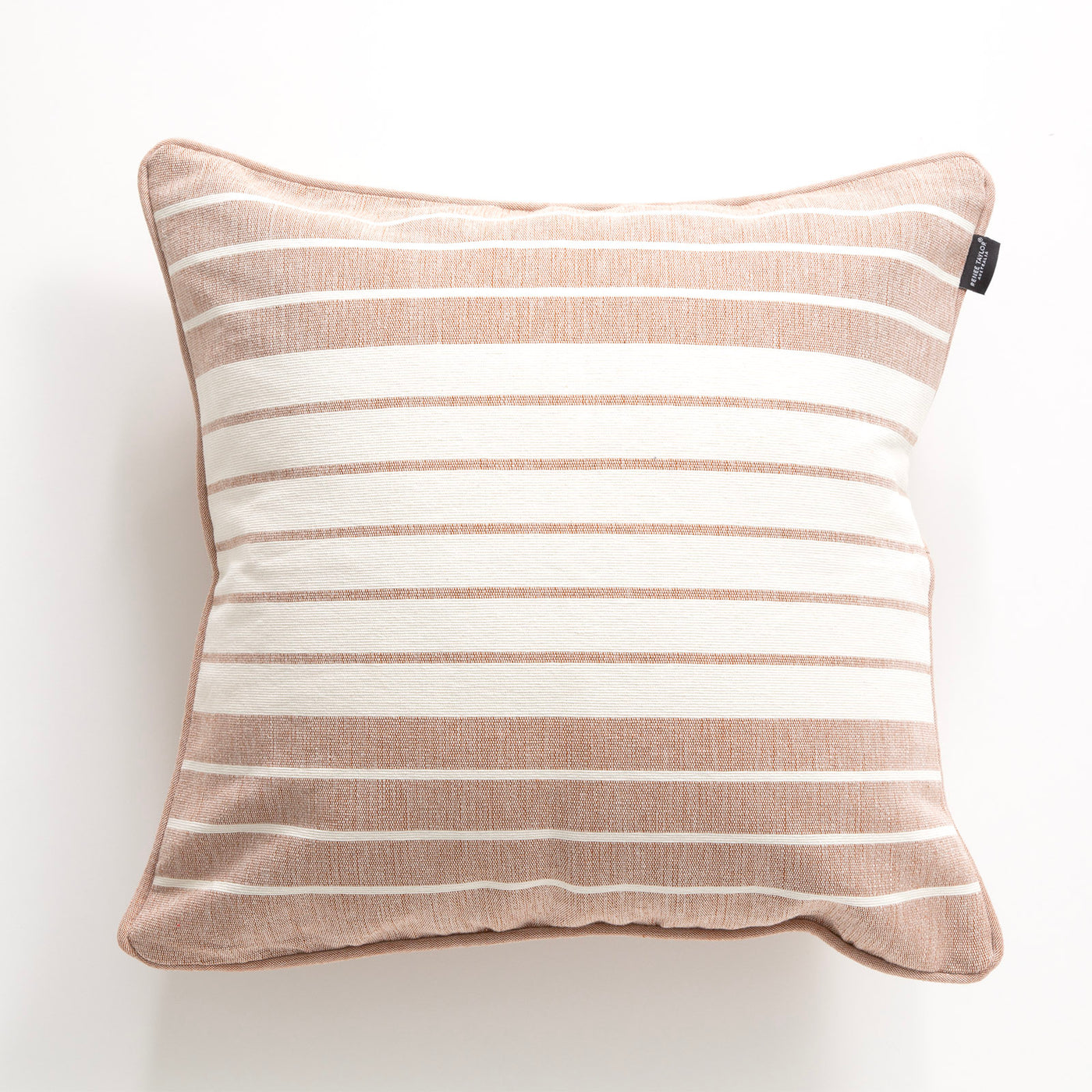 Palma Stripe Cushion 50 x 50 Cms Copper