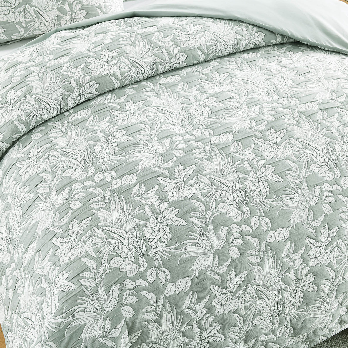 Indiana Quilt Cover Set Jacquard Fern