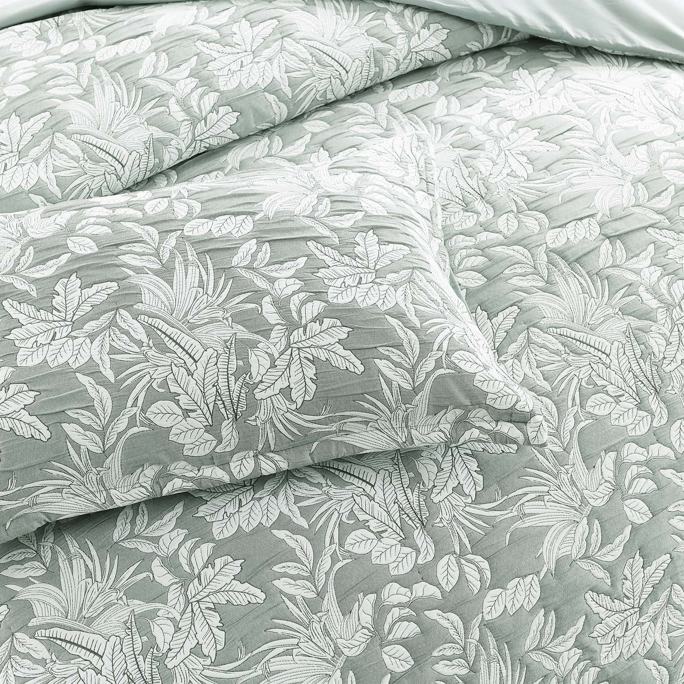 Indiana Quilt Cover Set Jacquard Fern