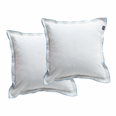 Campbell Cushion Twin Pack 50 x 50 Cms Sky