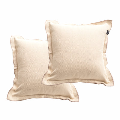 Campbell Cushion Twin Pack 50 x 50 Cms Natural