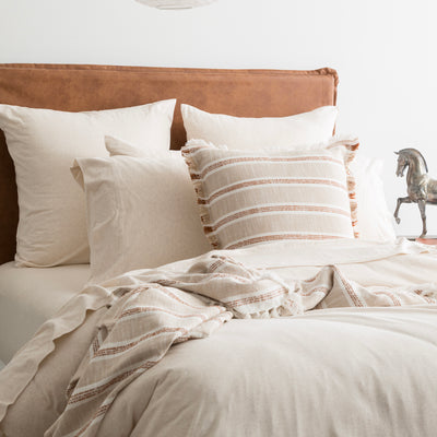 Comfort T’s Organic Cotton Jersey Quilt Cover Set Oatmeal