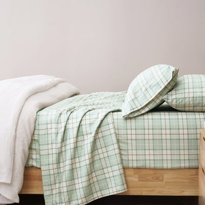 Jamie Patterned Cotton Sheet Set