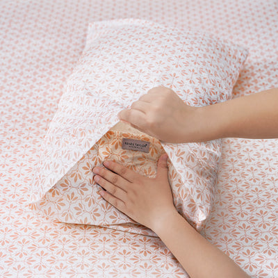 Eve Patterned Cotton Sheet Set