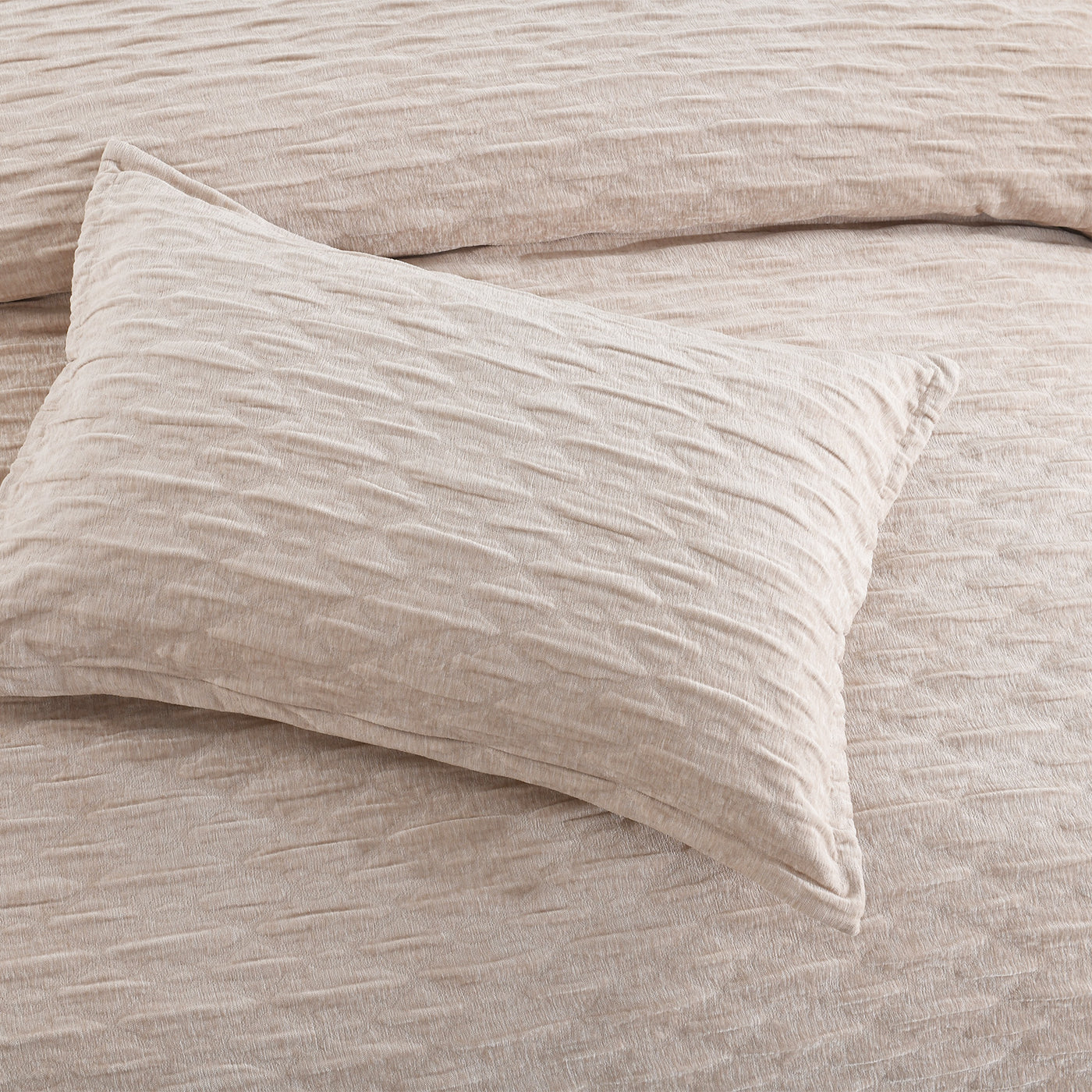 Marley Jacquard Quilt Cover Set Champagne