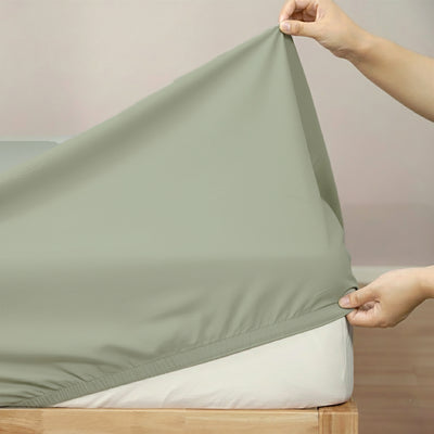 Egyptian Cotton Sheet Set 400 Thread Count Basil