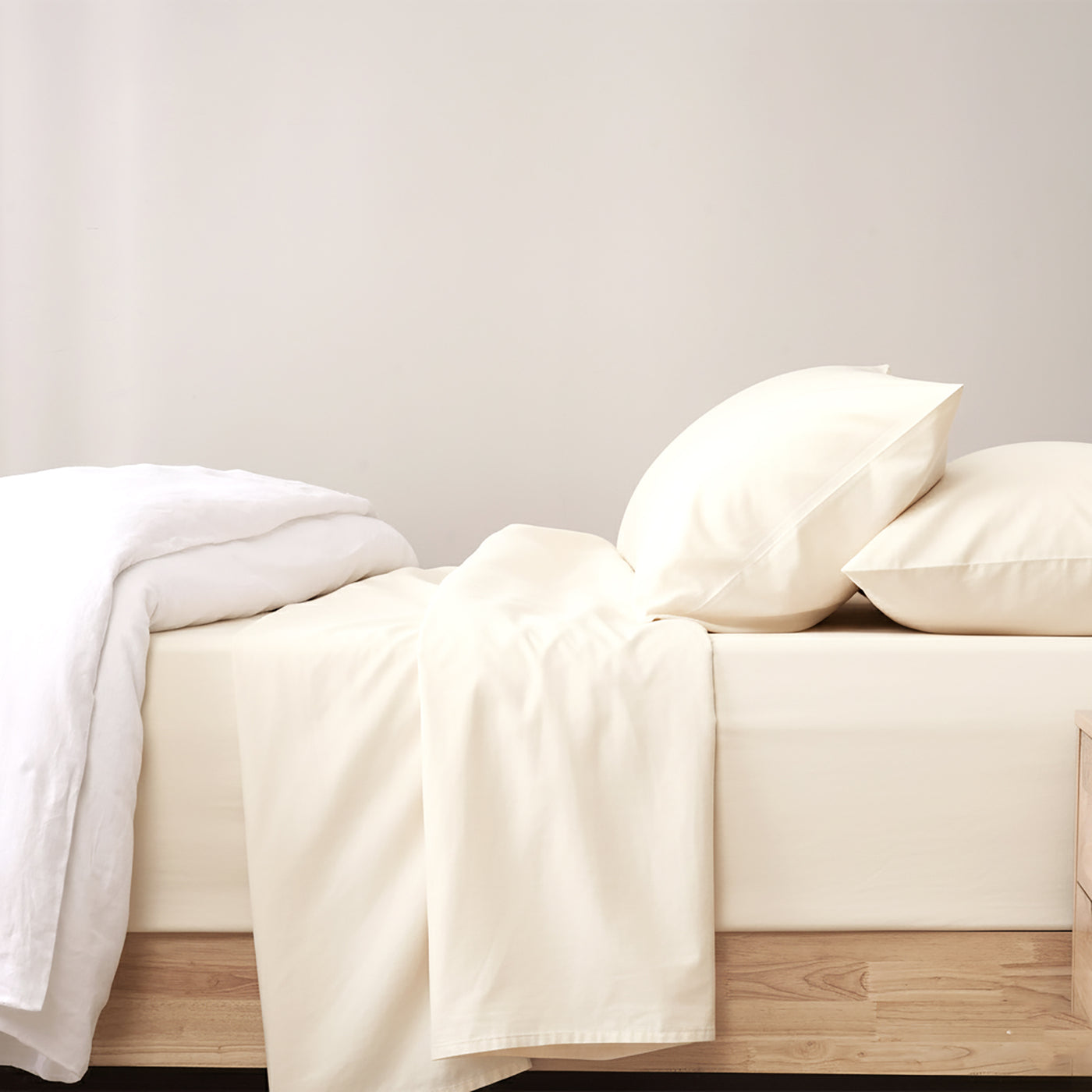 Egyptian Cotton Sheet Set 400 Thread Count Vanilla