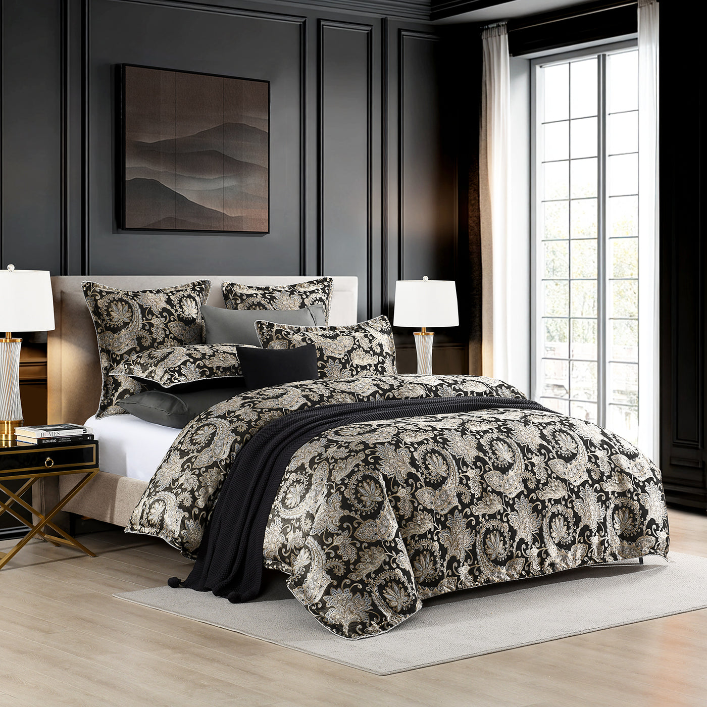 Arabella Quilt Cover Set Regalia Collection