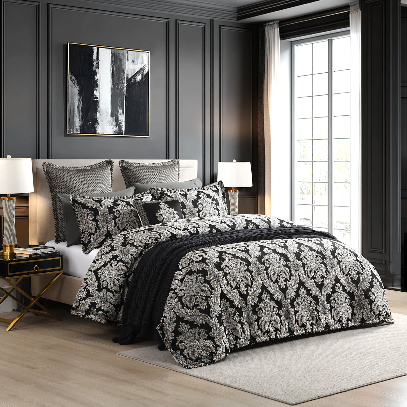 Greta Quilt Cover Set Regalia Collection