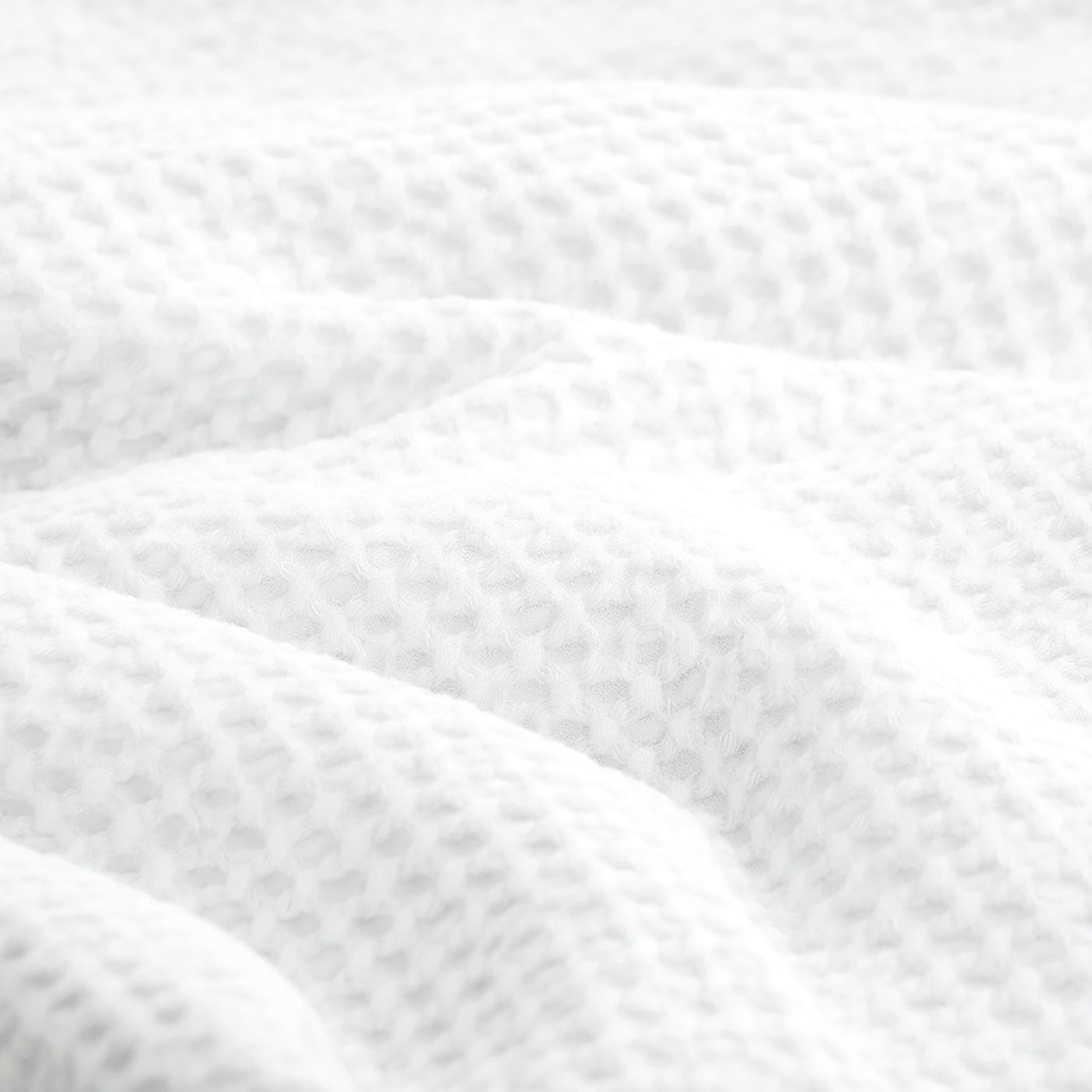 Boronia Stone Washed Cotton Waffle Comforter Set Ivory