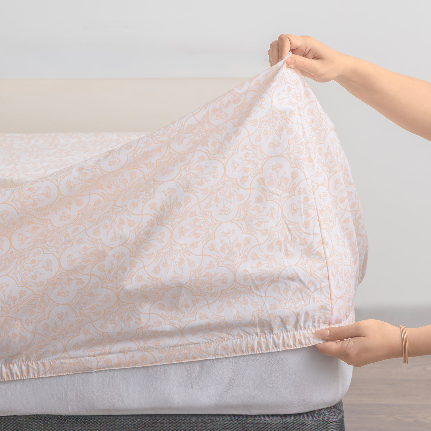 Meadow Patterned Organic Cotton Sheet Set