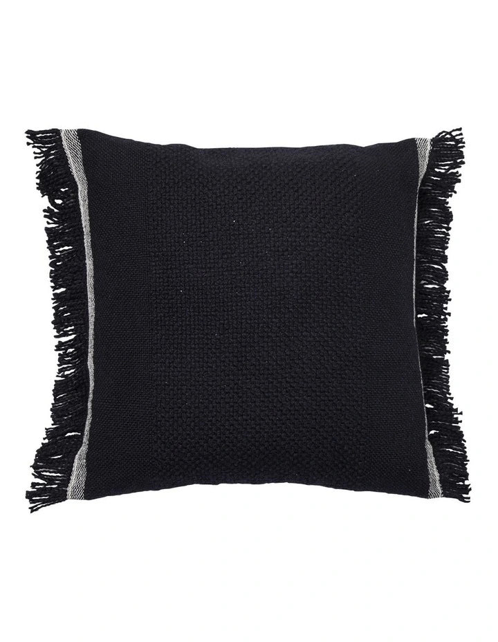 Logan and Mason Piper Black Cushion 50 x 50cm