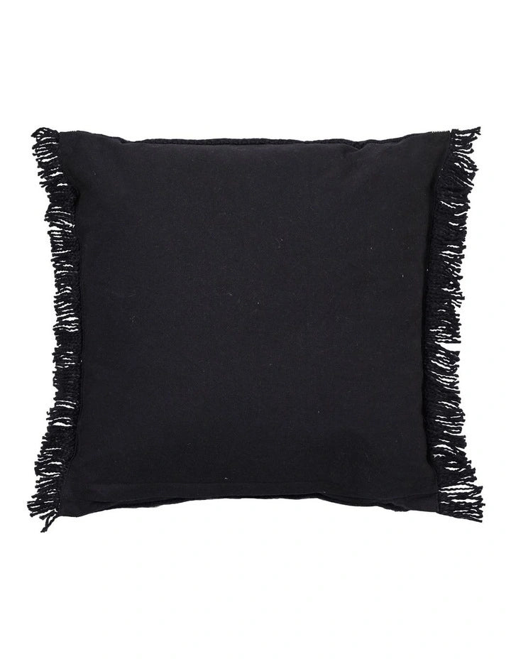 Logan and Mason Piper Black Cushion 50 x 50cm