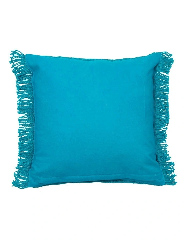 Logan and Mason Piper Teal Cushion 50 x 50cm