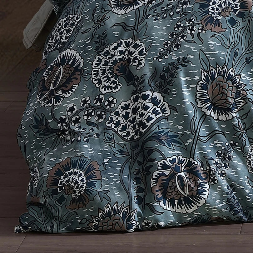 Logan and Mason Cape Conran Quilt Cover Set Range Teal