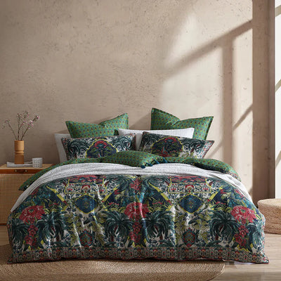 LOGAN & MASON BREEWOOD QUILT COVER SET
