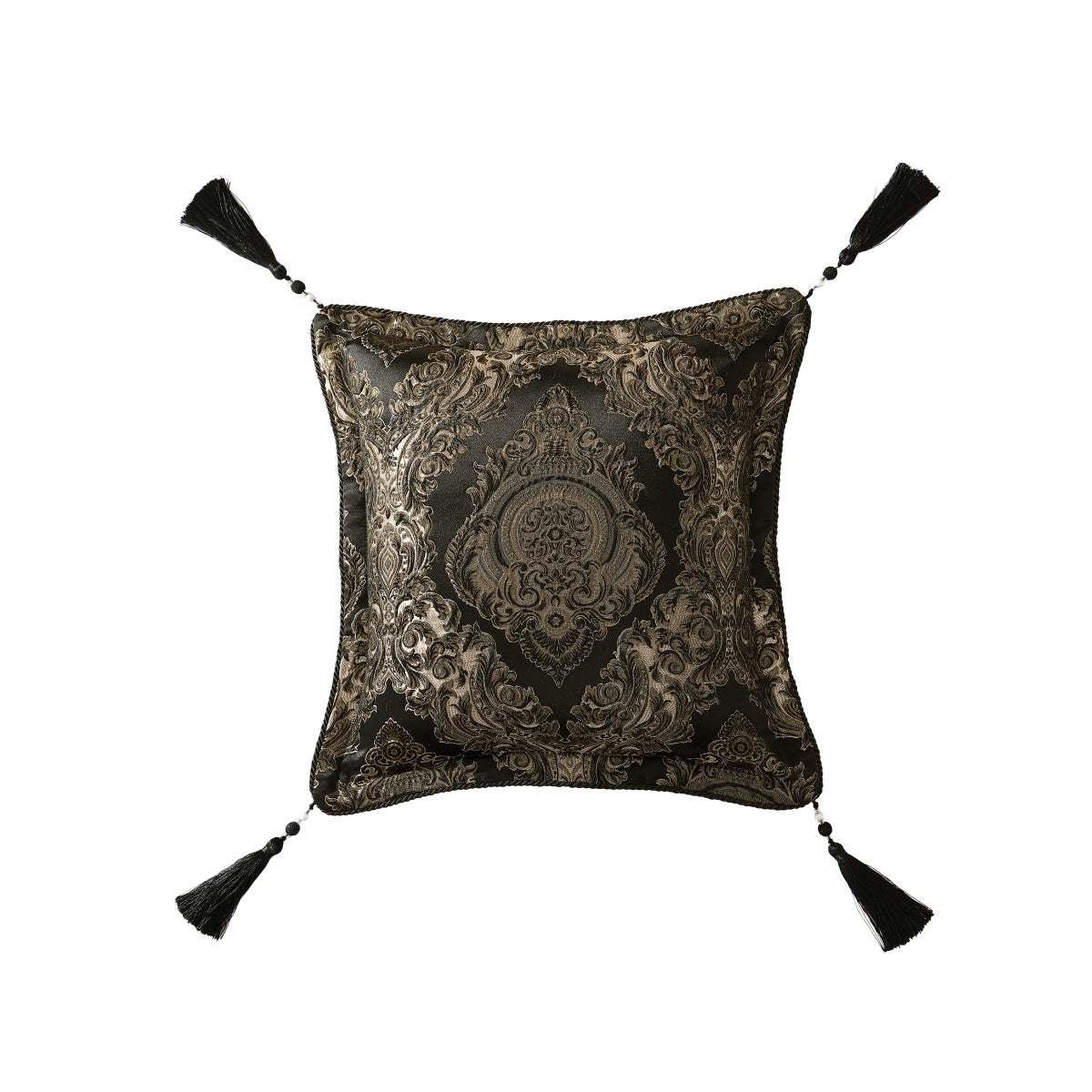 DAVINCI MONARCH BLACK QUILT COVER SET