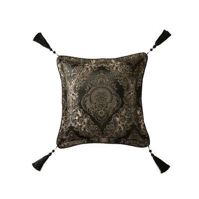 DAVINCI MONARCH BLACK QUILT COVER SET