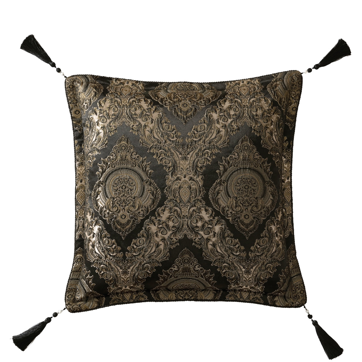 DAVINCI MONARCH BLACK QUILT COVER SET