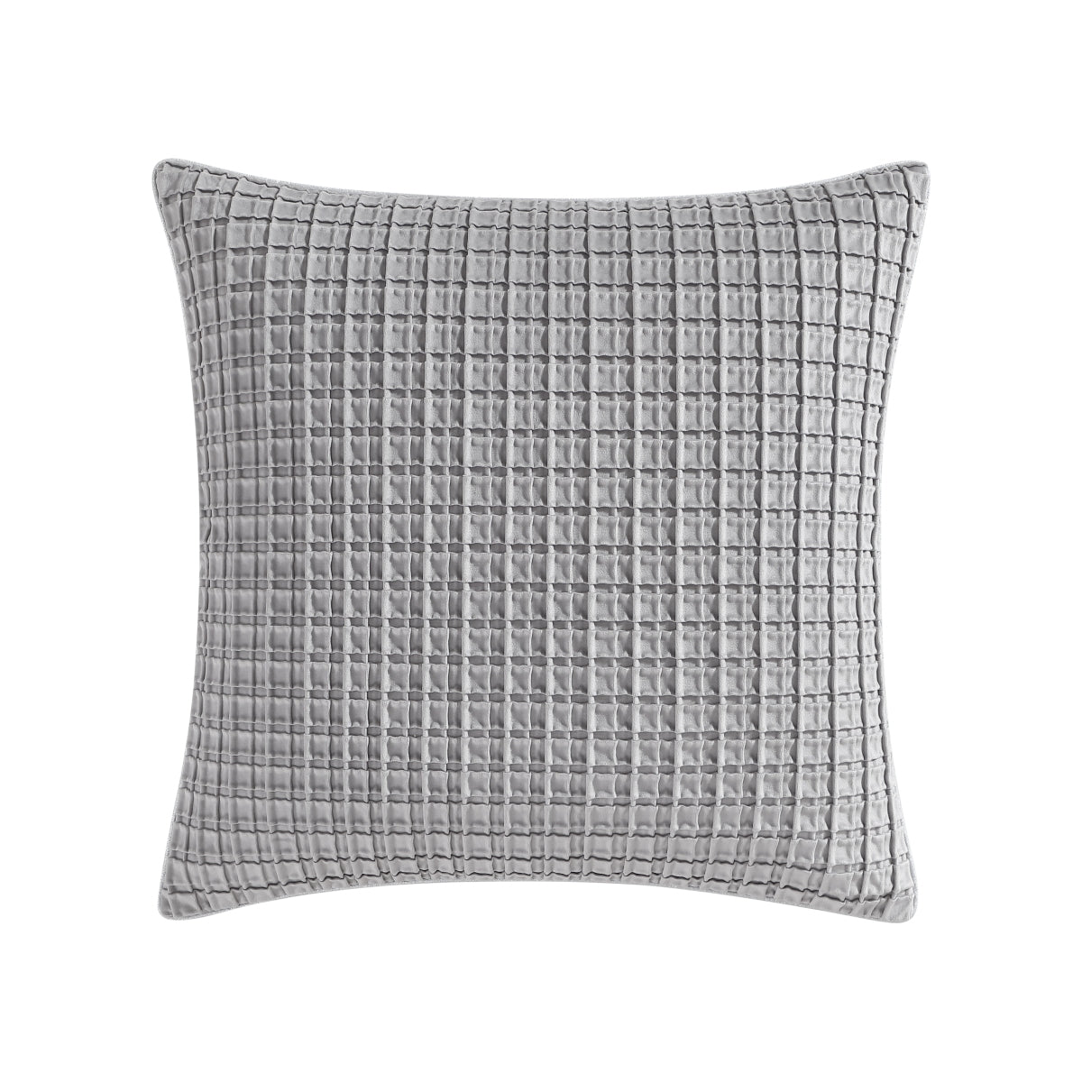 DAVINCI OPULENCE PINTUCKED VELVET ACCESSORIES SILVER
