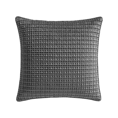 DAVINCI OPULENCE PINTUCKED VELVET ACCESSORIES GRANITE