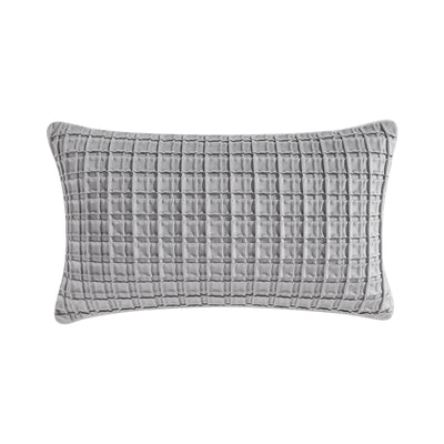 DAVINCI OPULENCE PINTUCKED VELVET ACCESSORIES SILVER