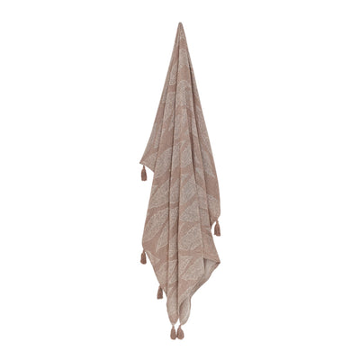 Kye Throw 130x160cm Warm Taupe & Cream