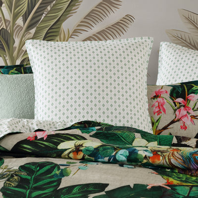 LOGAN & MASON PIPER FOREST QUILT COVER SET