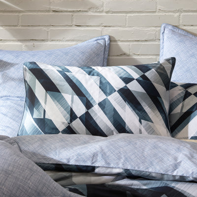 LOGAN & MASON SOREN INK QUILT COVER SET