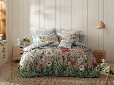 LOGAN & MASON VERSAILLES QUILT COVER SET