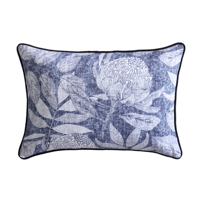 LOGAN & MASON HASTINGS BLUE QUILT COVER SET