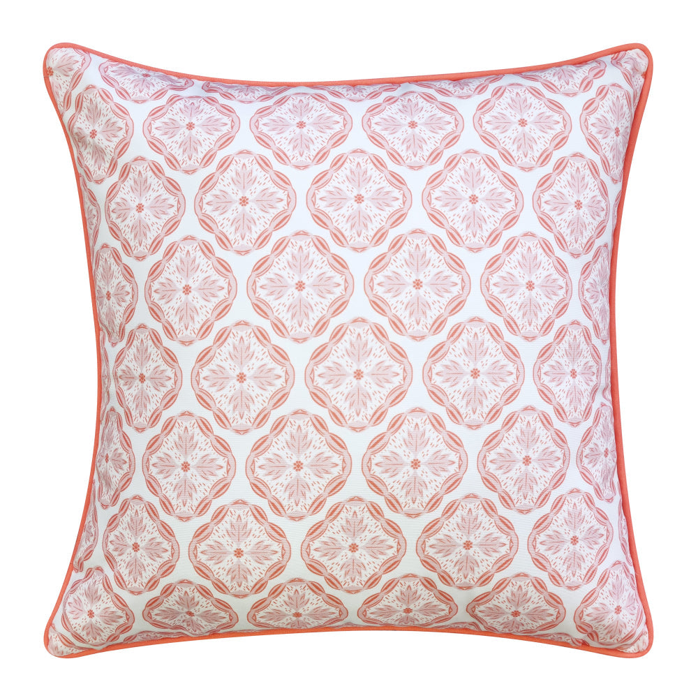 Leah Outdoor Cushion 50x50cm Bubblegum Multi