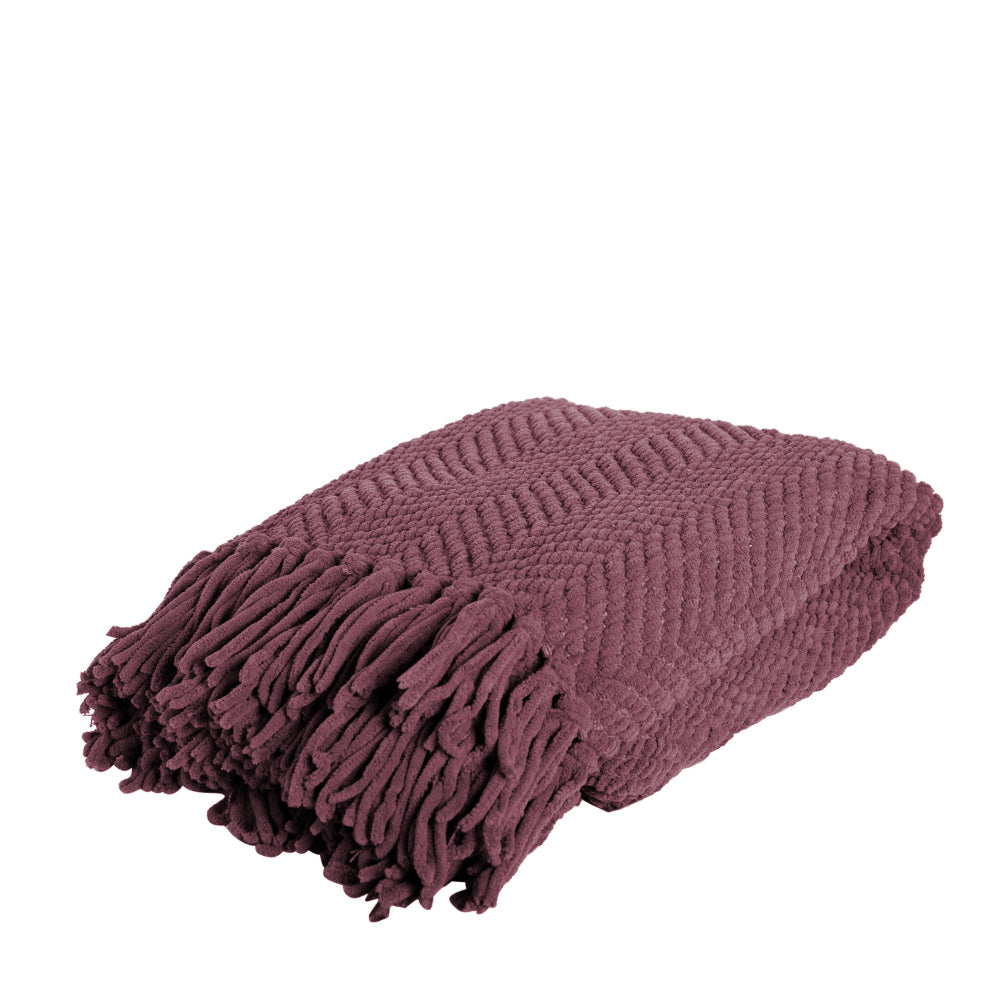 Louie Throw 130 x 160 cm Grape