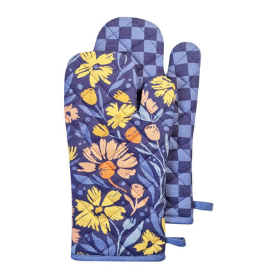 Cotton mitts, Floral Mitts, Cushioned mitts