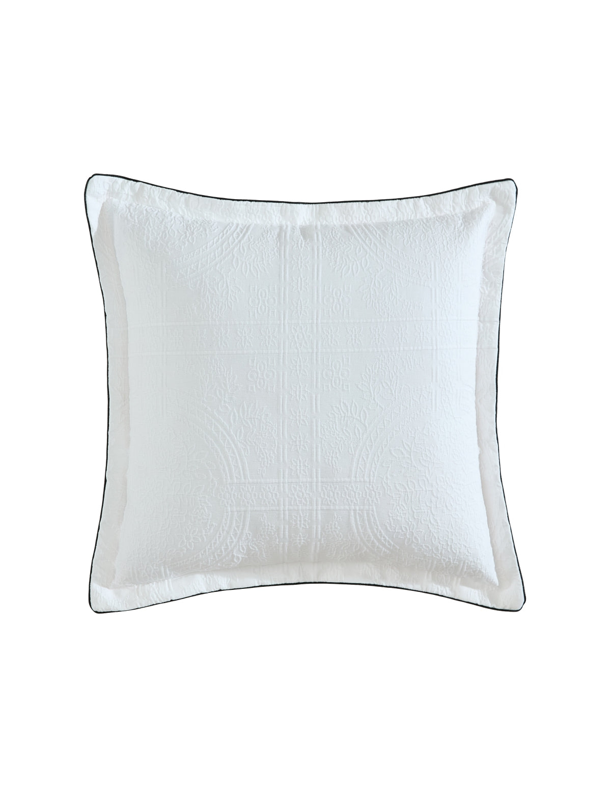 PRIVATE COLLECTION CATALINA  WHITE QUILT COVER SET