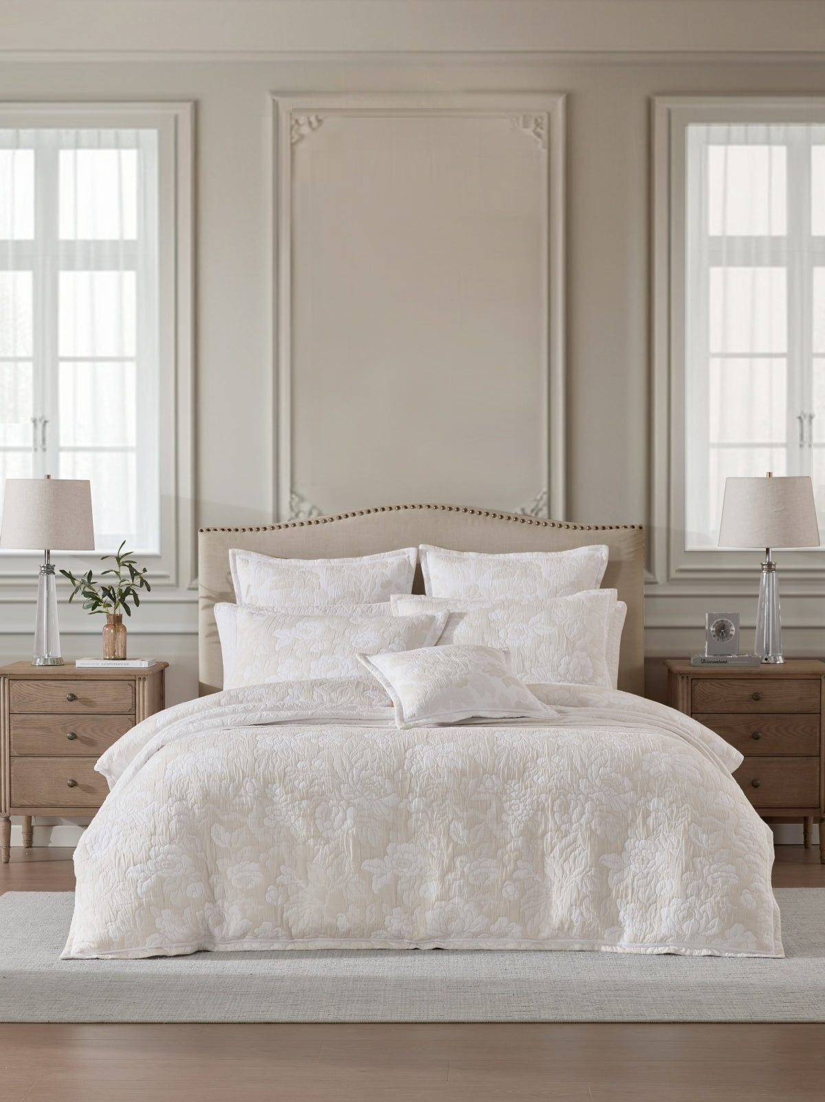 PRIVATE COLLECTION EVA STONE QUILT COVER SET