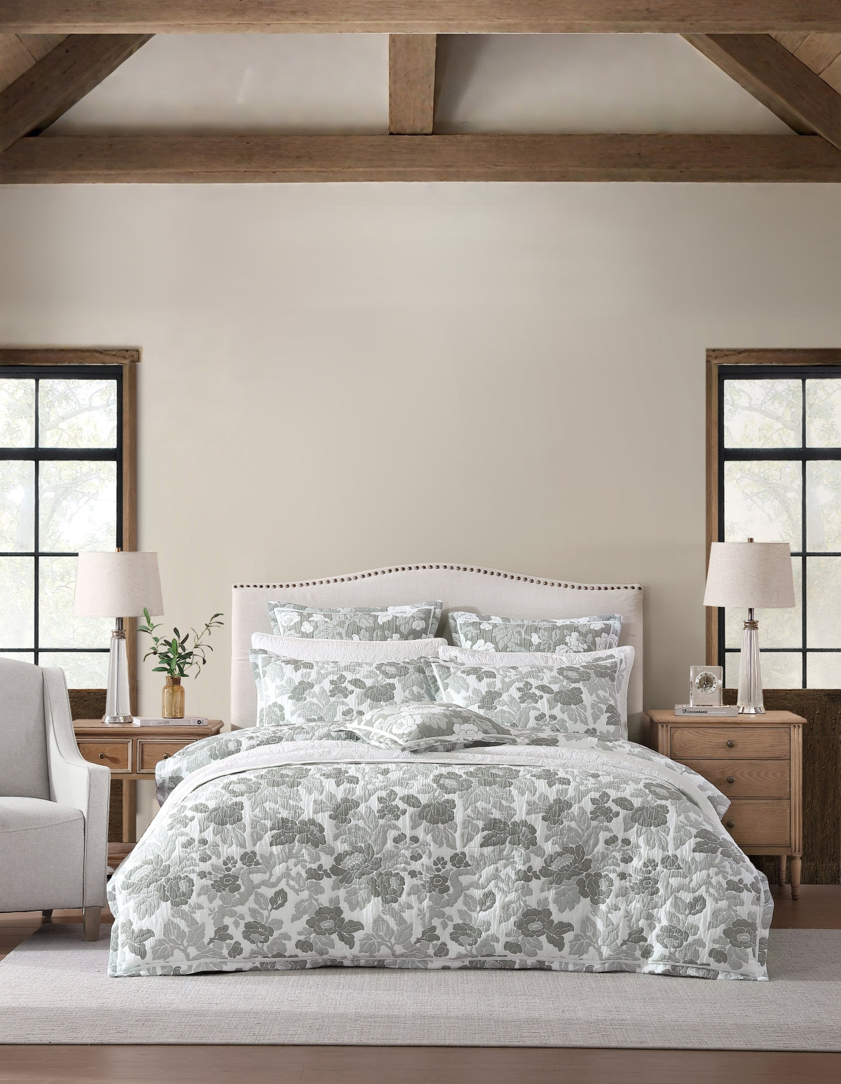 PRIVATE COLLECTION EVA THYME QUILT COVER SET