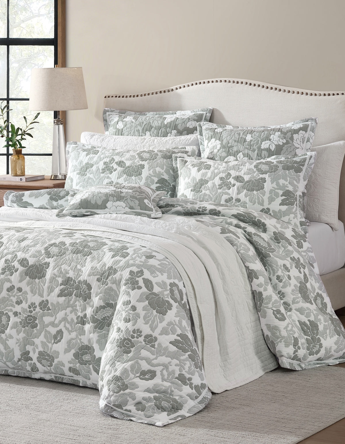 PRIVATE COLLECTION EVA THYME QUILT COVER SET